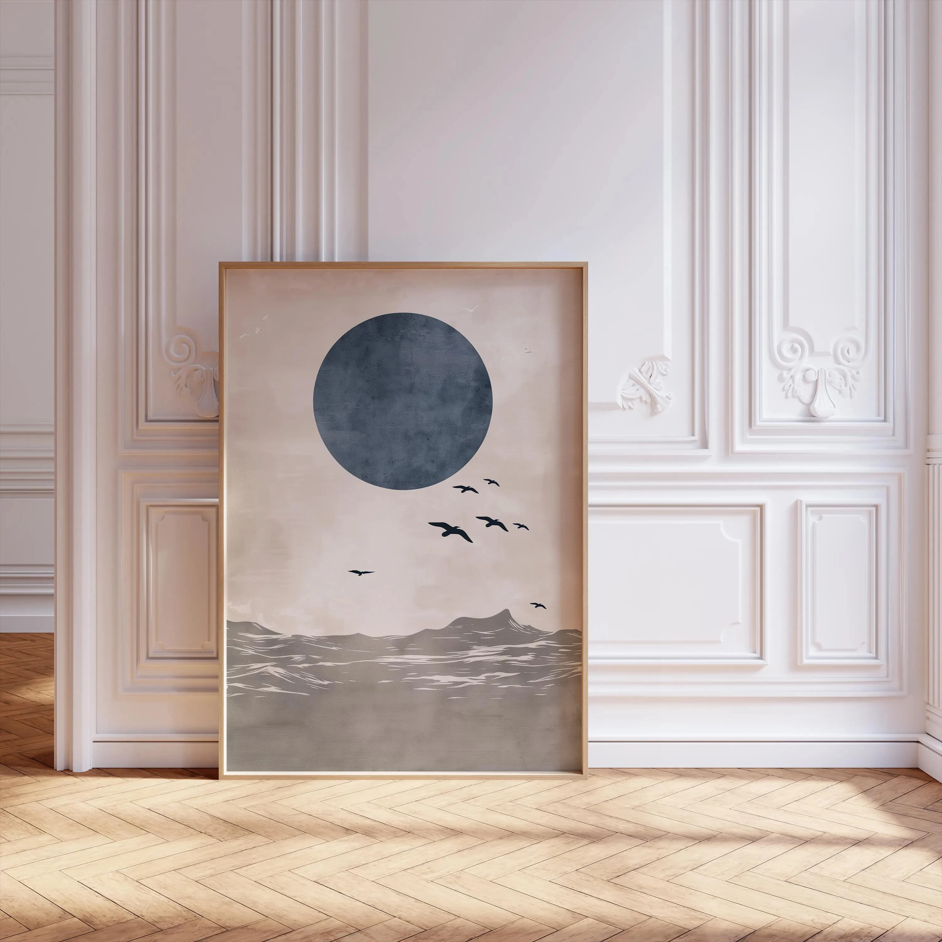 Japandi Poster Neutral Minimal - Home Decor Orange のレビューと価格