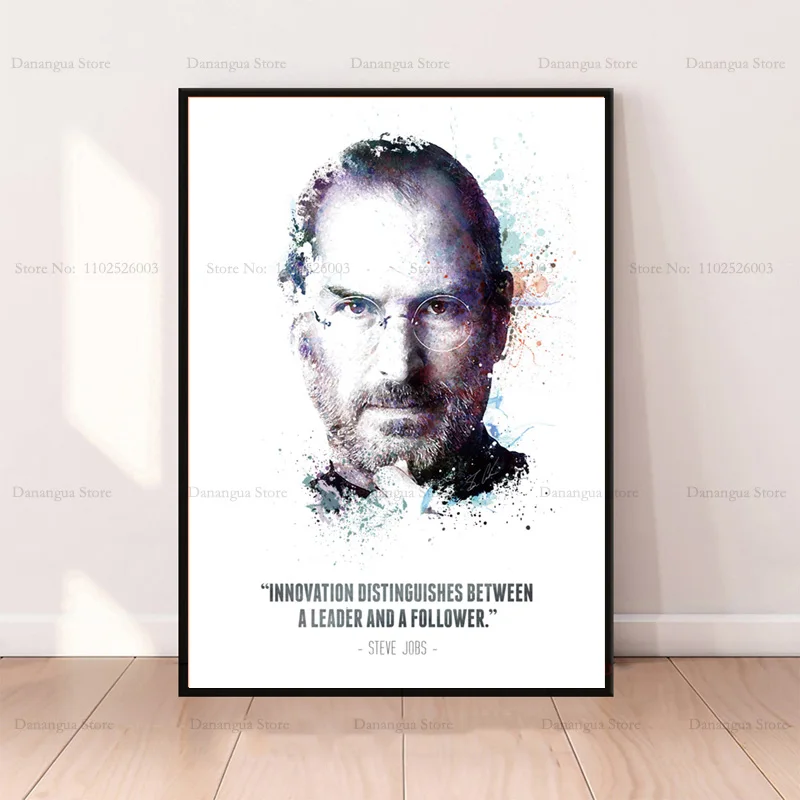 Inspirational Steve Jobs Succe - Home Decor Jobs のレビューと価格