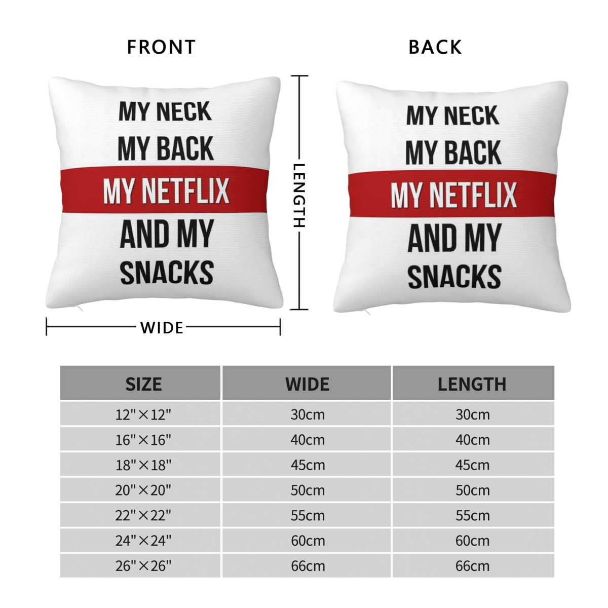 My Neck My Back My Netflix My  - Home Decor Netflix のレビューと価格