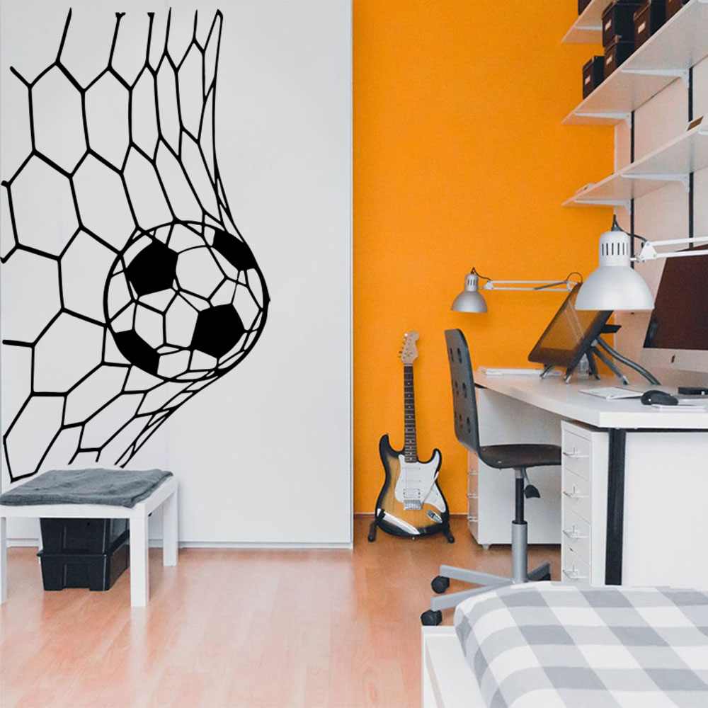 Large Soceer Goal Net Wall Sti - Home Decor Online Free のレビューと価格