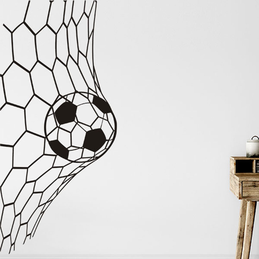 Large Soceer Goal Net Wall Sti - Home Decor Online Free のレビューと価格
