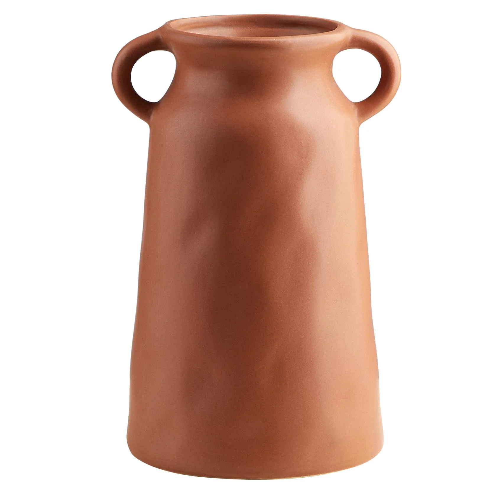 Terracotta Ceramic Vase 8.66