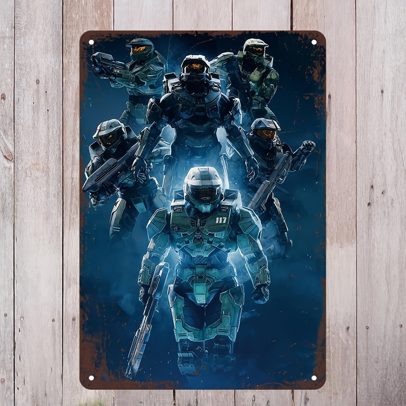 Halo-Inspired Metal Wall Art S - Home Decor Games Free のレビューと価格