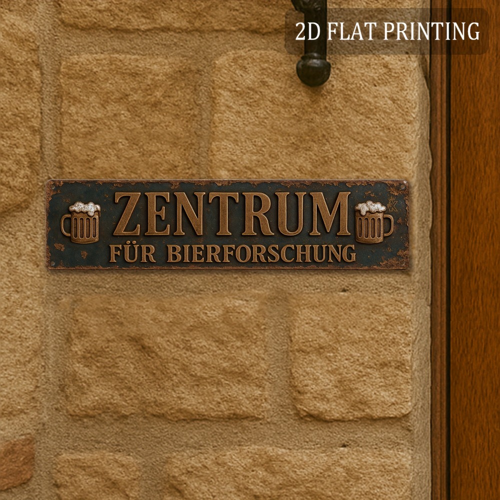 2D Flat Funny Beer Research Ce - Germany Home Decor のレビューと価格