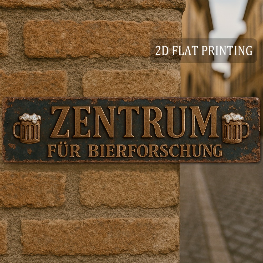 2D Flat Funny Beer Research Ce - Germany Home Decor のレビューと価格