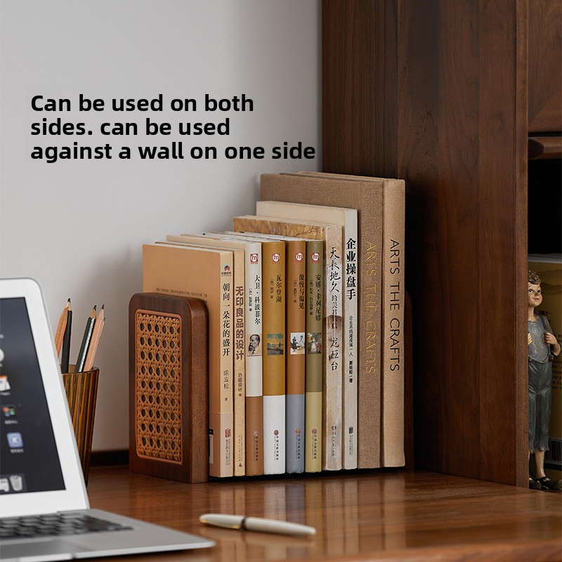 Rattan Woven Bookends Creative - Aesthetic Bookend のレビューと価格