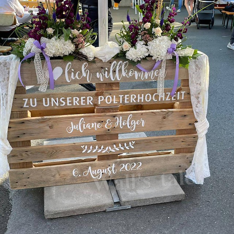 German Personalized Wedding Pa - Germany Home Decor のレビューと価格