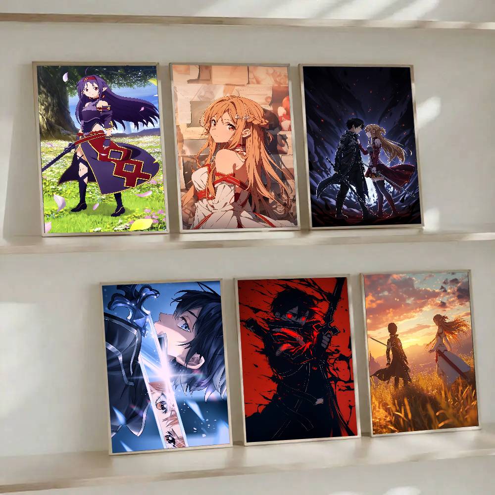 Sword Art Online  SAO Kirito A - Home Decor Online Free のレビューと価格