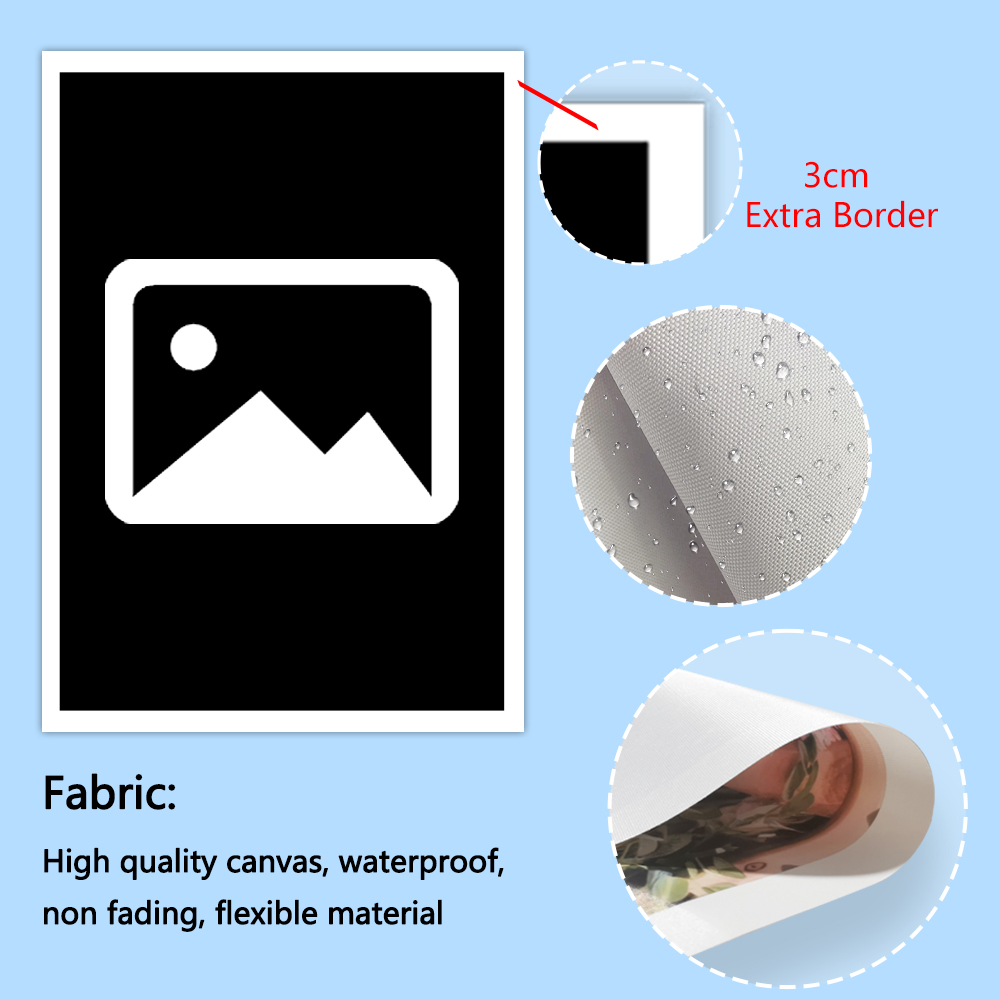 1Pc Custom All Size Canvas Pri - Home Decor Frames のレビューと価格