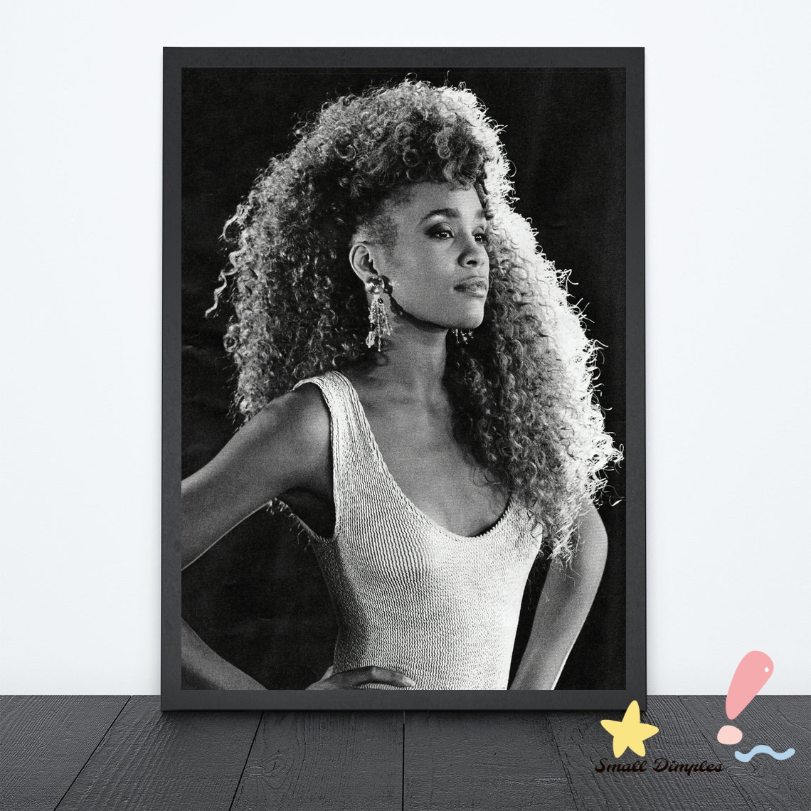 Whitney Houston Music Star Pos - Home Decor Houston のレビューと価格