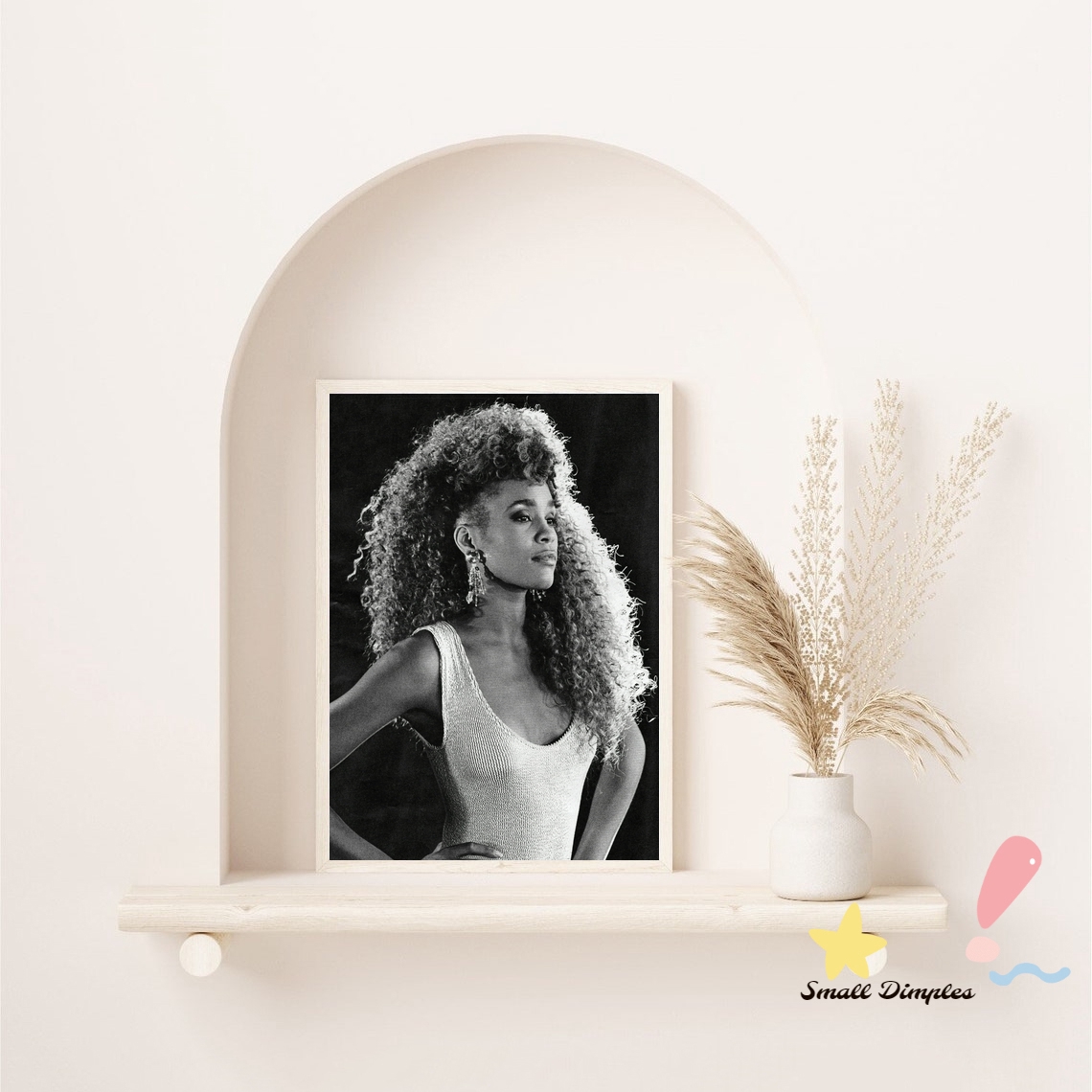 Whitney Houston Music Star Pos - Home Decor Houston のレビューと価格