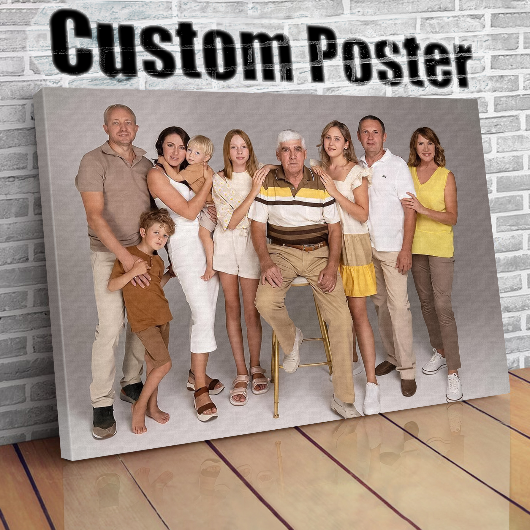 1Pc Customized all size canvas - Home Decor Frames のレビューと価格