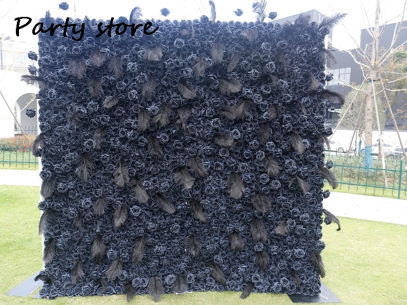 Black Rose Artificial Flower W - Home Decor Event のレビューと価格