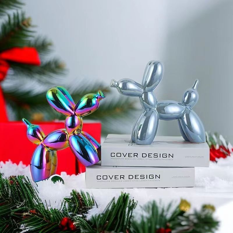 ceramics Balloon Dog Sculpture - Home Decor Aesthetic Pinterest のレビューと価格