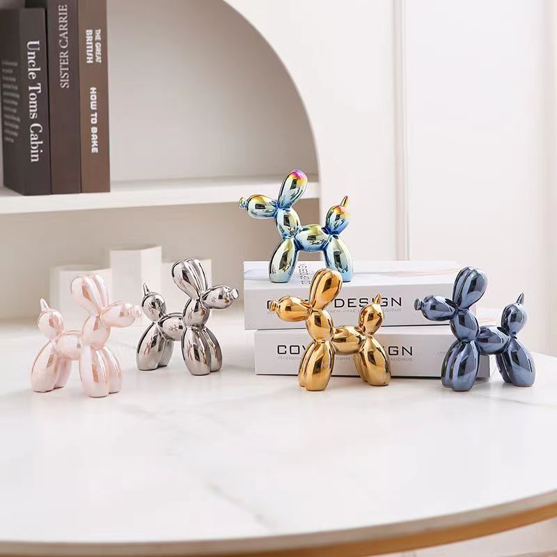 ceramics Balloon Dog Sculpture - Home Decor Aesthetic Pinterest のレビューと価格