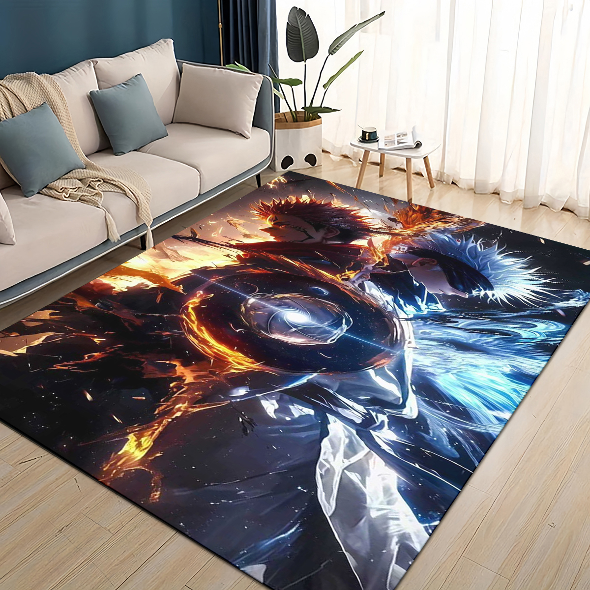 3D Cartoon Jujutsu Kaisen Anim - Home Decor Online Free のレビューと価格