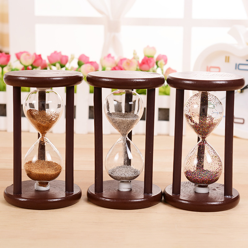 WW retro simple wooden hourgla - Home Decor Retro のレビューと価格