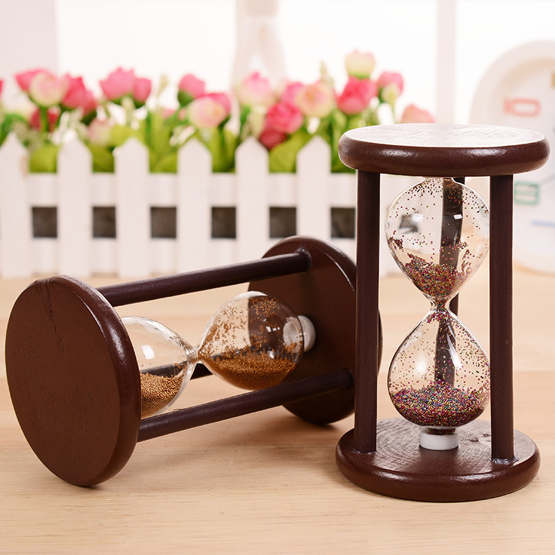WW retro simple wooden hourgla - Home Decor Retro のレビューと価格