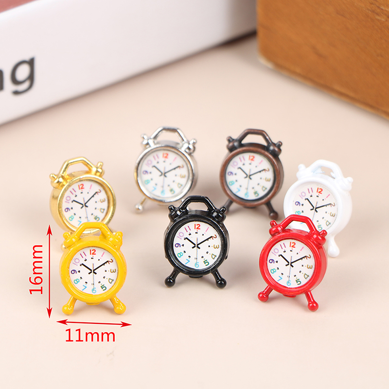 1PC 1:12 Scale Alarm Clock Dol - Home Decor Nepal のレビューと価格