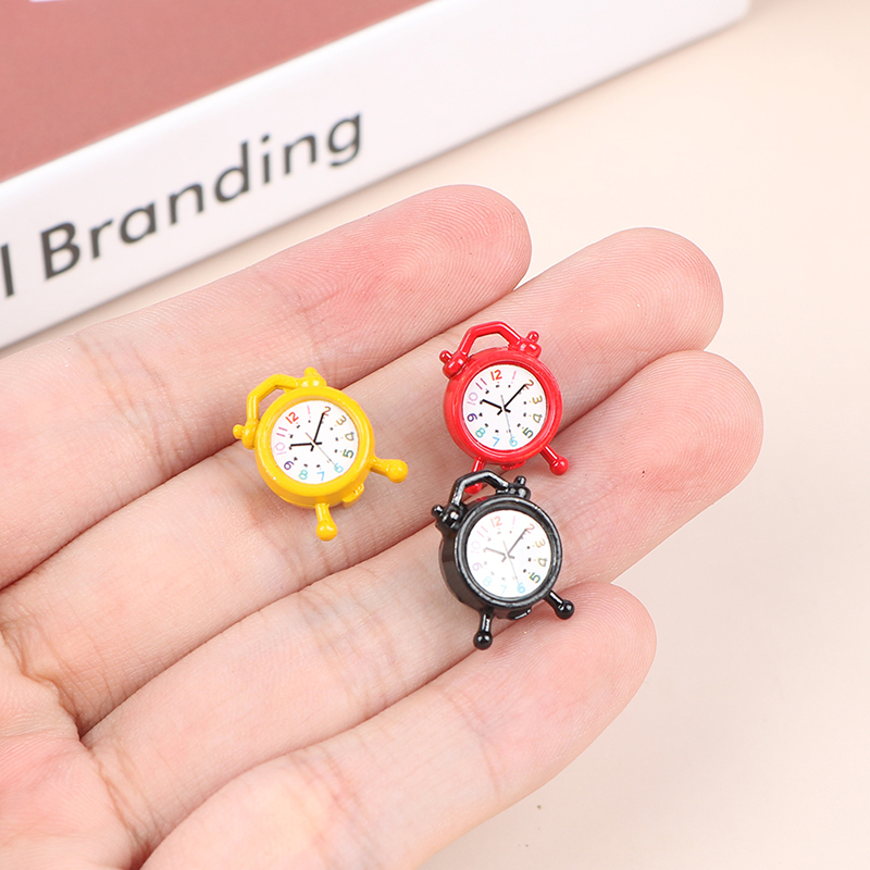 1PC 1:12 Scale Alarm Clock Dol - Home Decor Nepal のレビューと価格