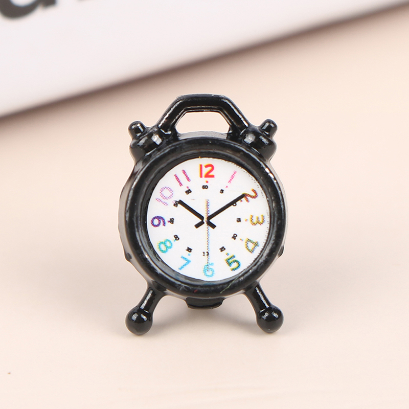 1PC 1:12 Scale Alarm Clock Dol - Home Decor Nepal のレビューと価格