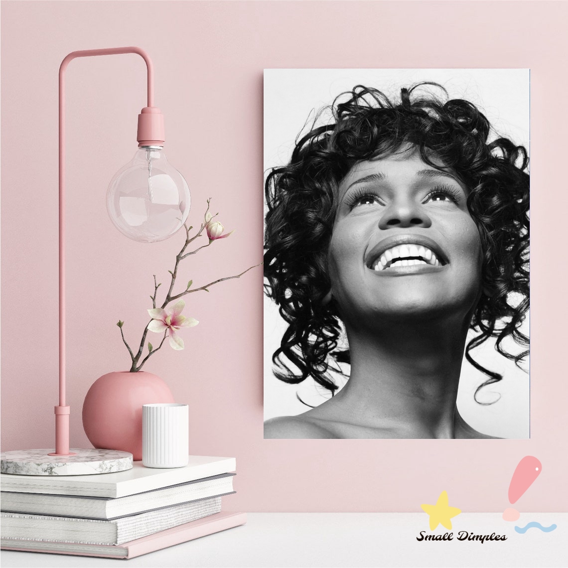 Whitney Houston Music Star Pos - Home Decor Houston のレビューと価格