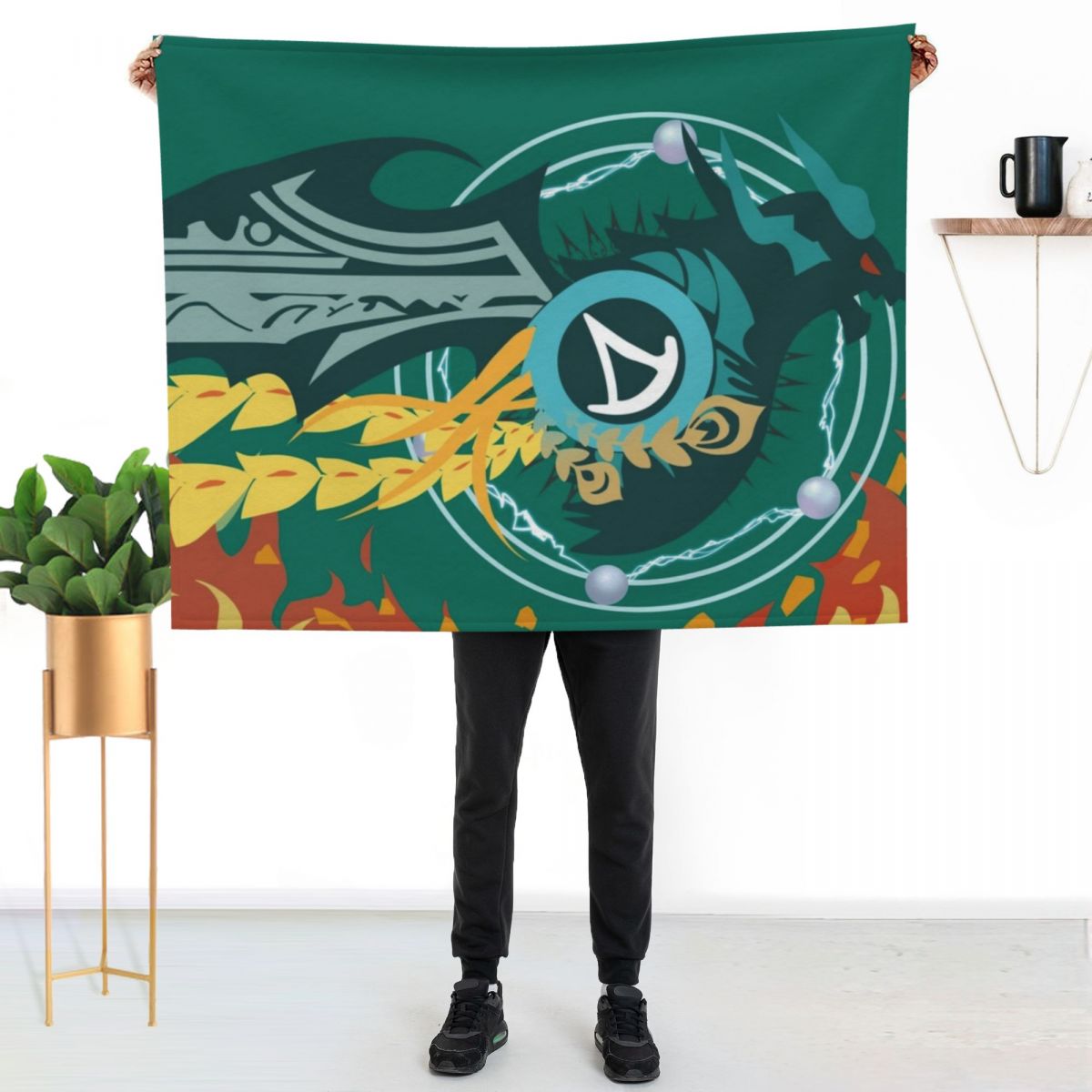 FFXIV Summoner Job Mat Throw B - Home Decor Jobs のレビューと価格
