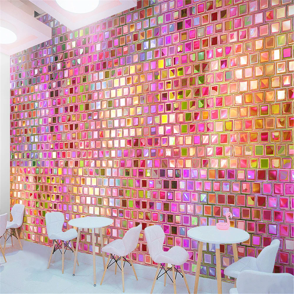 Custom Colored mosaic wallpape - Home Decor Online Shopping のレビューと価格