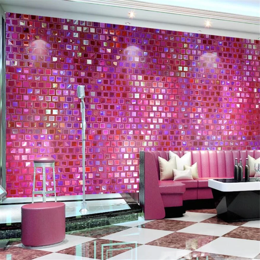 Custom Colored mosaic wallpape - Home Decor Online Shopping のレビューと価格