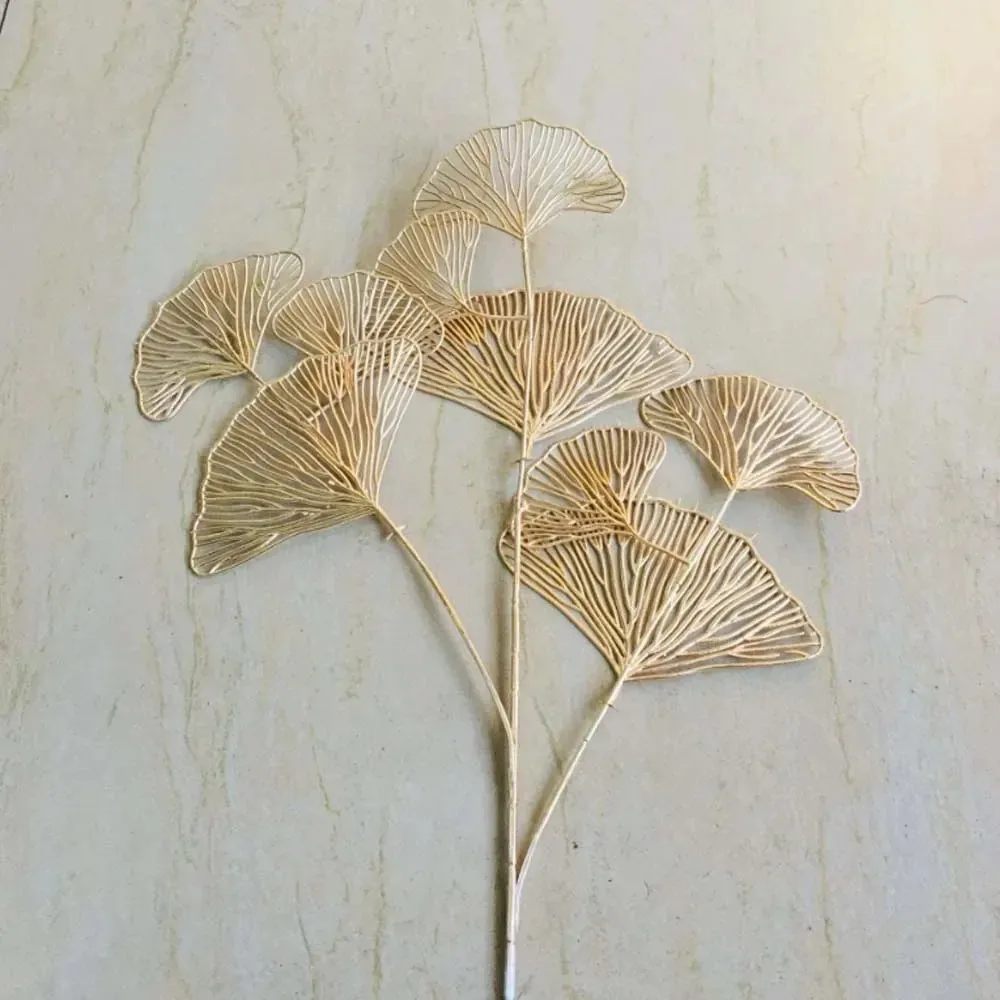 2026-Shiny Golden Ginkgo Artif - Home Decor Center のレビューと価格