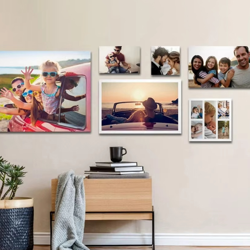 Custom Frameless Photo Canvas  - Home Decor Nepal のレビューと価格