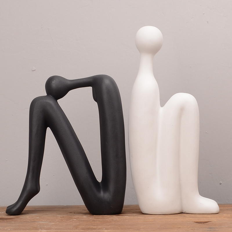 Simple Thinker Statue Bookends - Aesthetic Bookend のレビューと価格