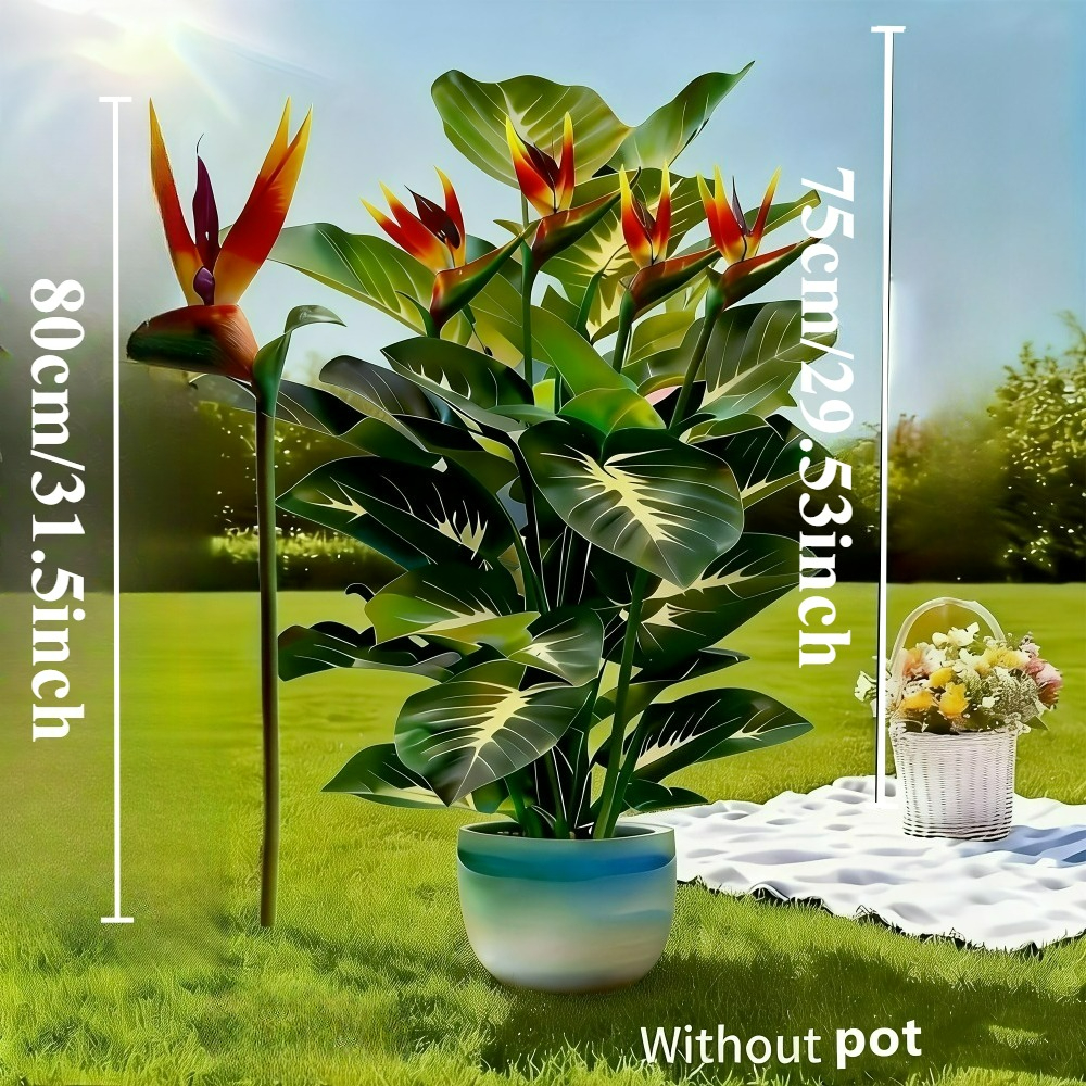 Artificial Bird of Paradise an - Home Decor Center のレビューと価格
