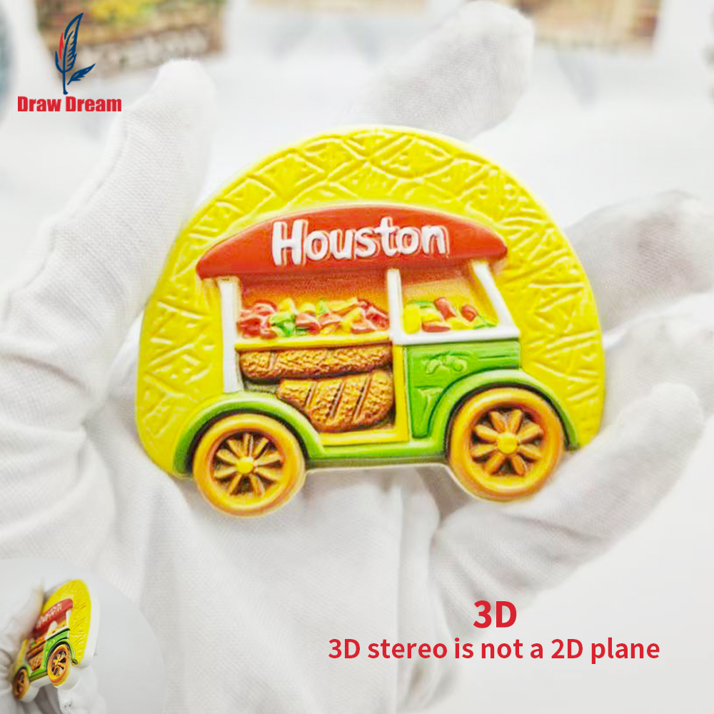 1Pc Houston Refrigerator Magne - Home Decor Houston のレビューと価格
