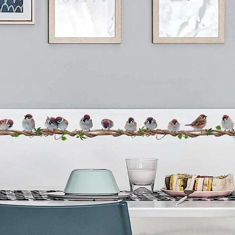 A Row of Birds Standing on The - Home Decor Aesthetic Pinterest のレビューと価格