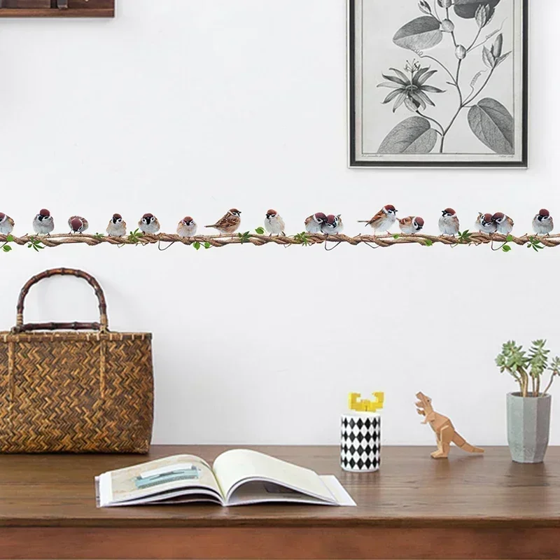 A Row of Birds Standing on The - Home Decor Aesthetic Pinterest のレビューと価格