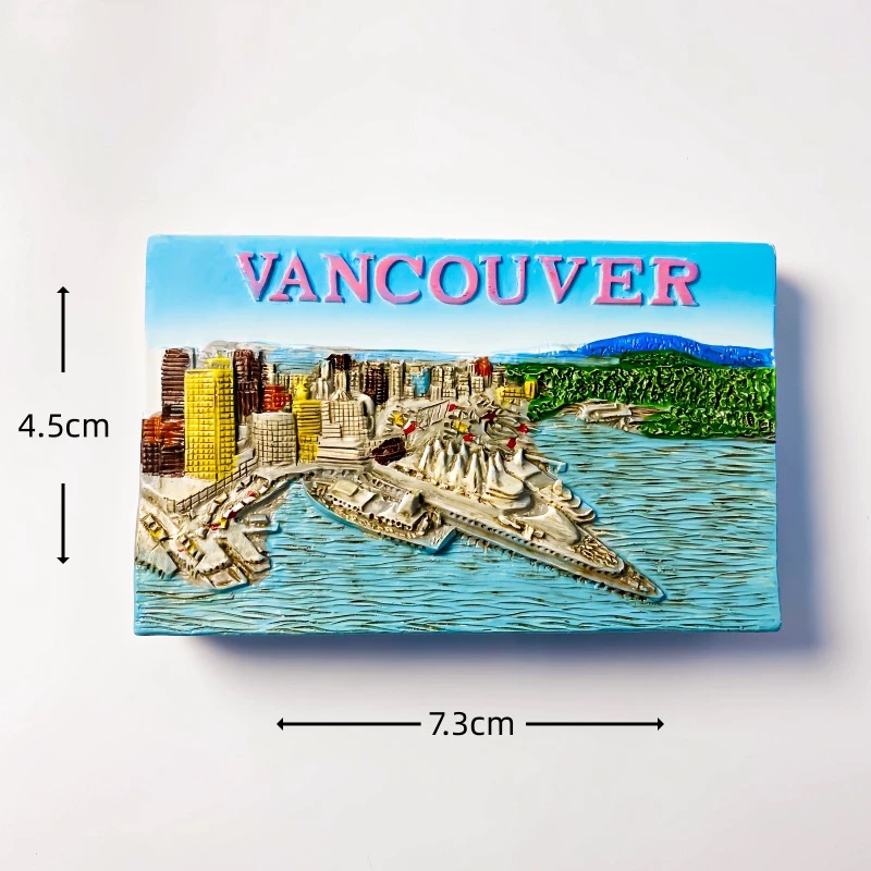 Canada Fridge Magnet 3D Resin  - Home Decor Vancouver のレビューと価格