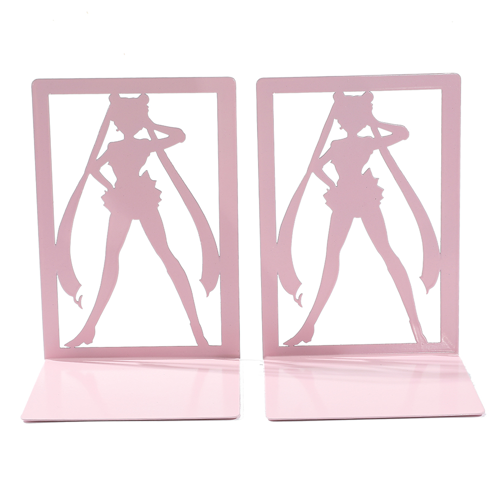 Pink Girls Bookends 2Pcs Non S - Aesthetic Bookend のレビューと価格
