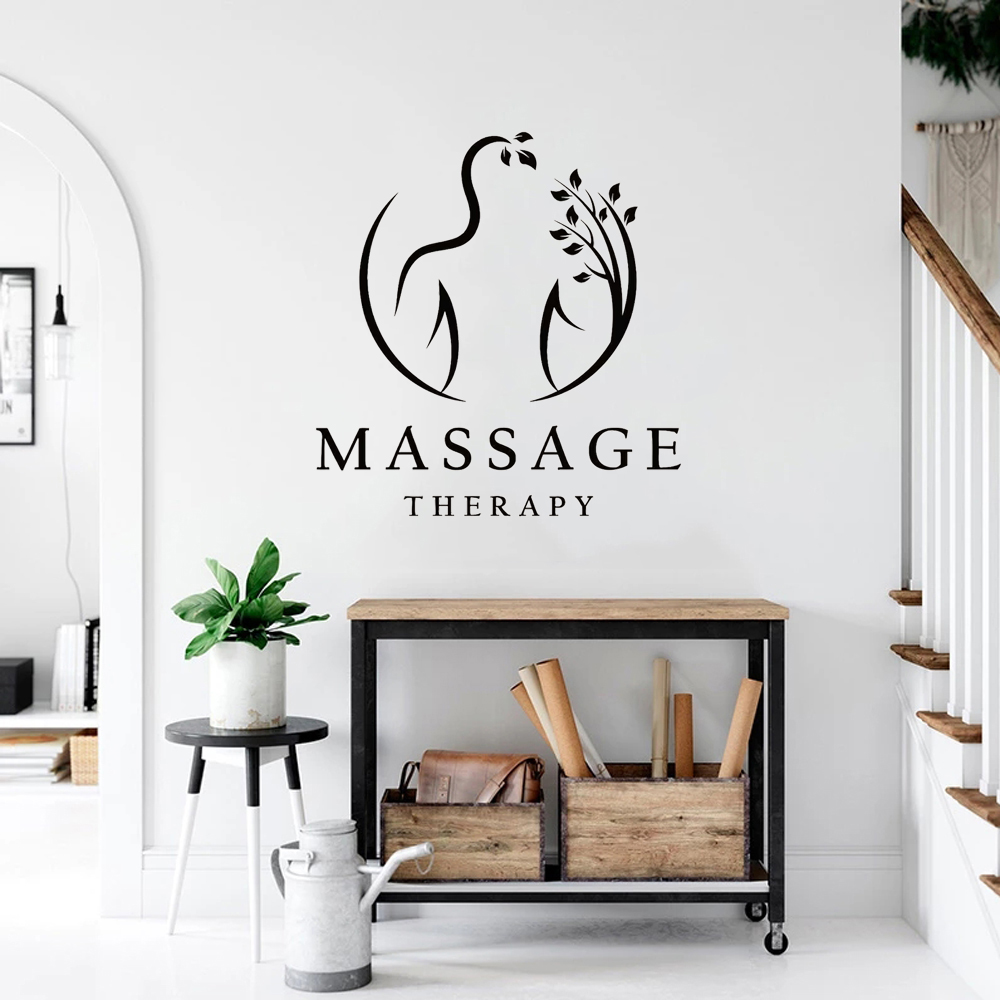 Massage Therapy Vinyl Wall Dec - Home Decor Center のレビューと価格