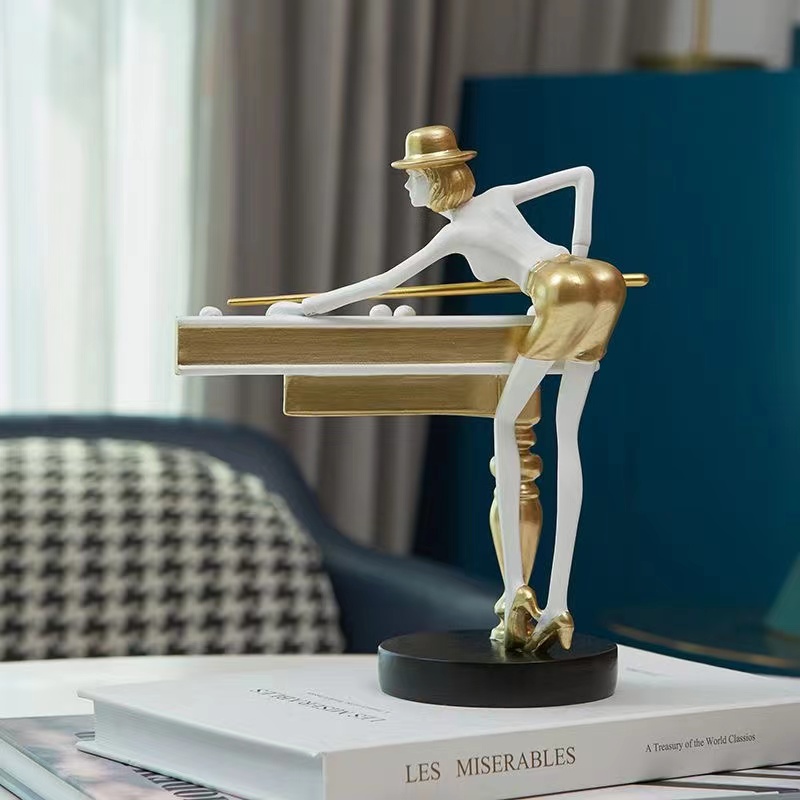 Nordic Billiard Resin Ornament - Home Decor Catalog のレビューと価格