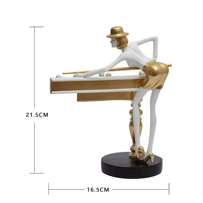 Nordic Billiard Resin Ornament - Home Decor Catalog のレビューと価格