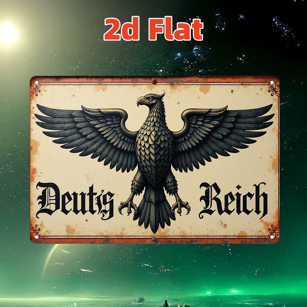 Vintage German Eagle Metal Tin - Germany Home Decor のレビューと価格