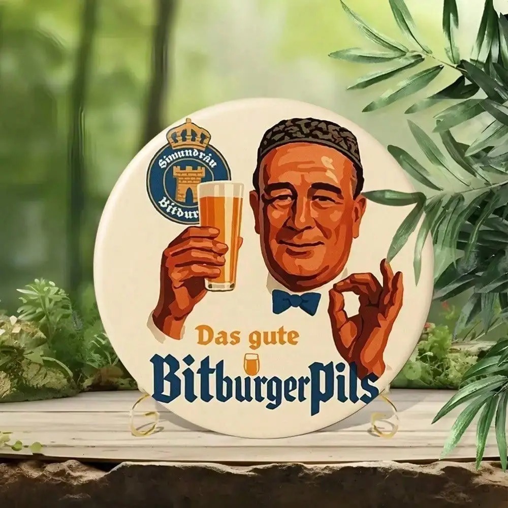 Retro Bitburger German Brewery - Germany Home Decor のレビューと価格