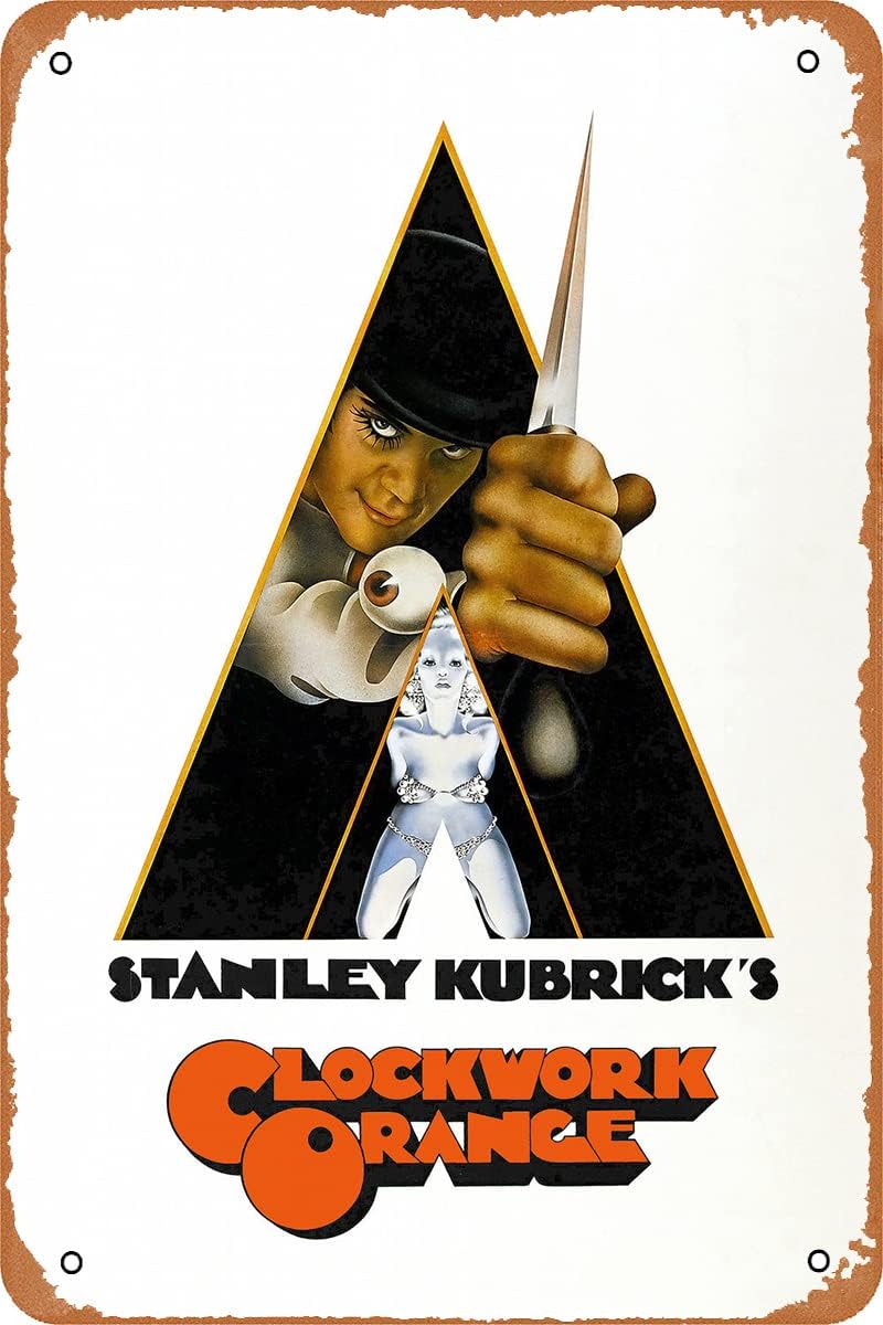 A Clockwork Orange Movie Poste - Home Decor Orange のレビューと価格