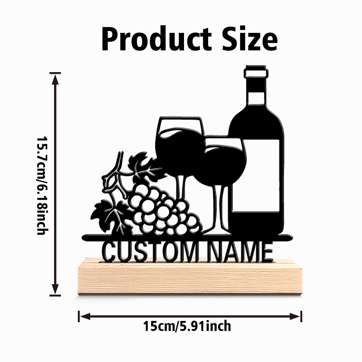 1pc Fun Personalized Custom Wi - Home Decor Frames のレビューと価格