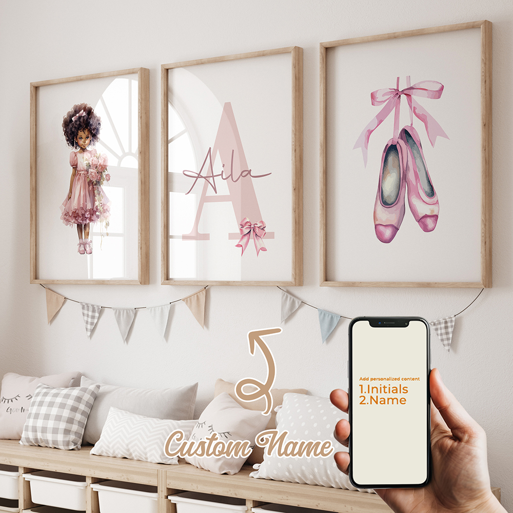 3pcs Personalized Custom Name  - Home Decor Nepal のレビューと価格