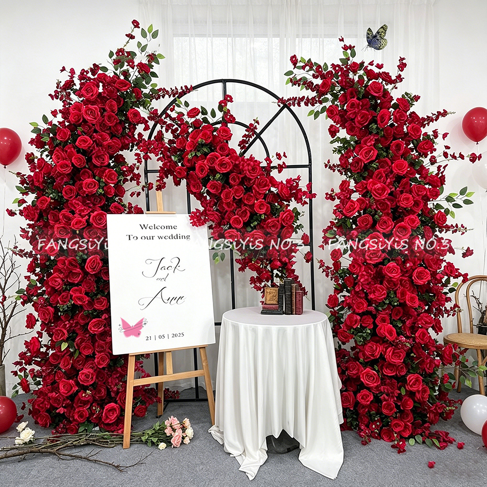 Artificial Pink Rose Arch with - Home Decor Event のレビューと価格