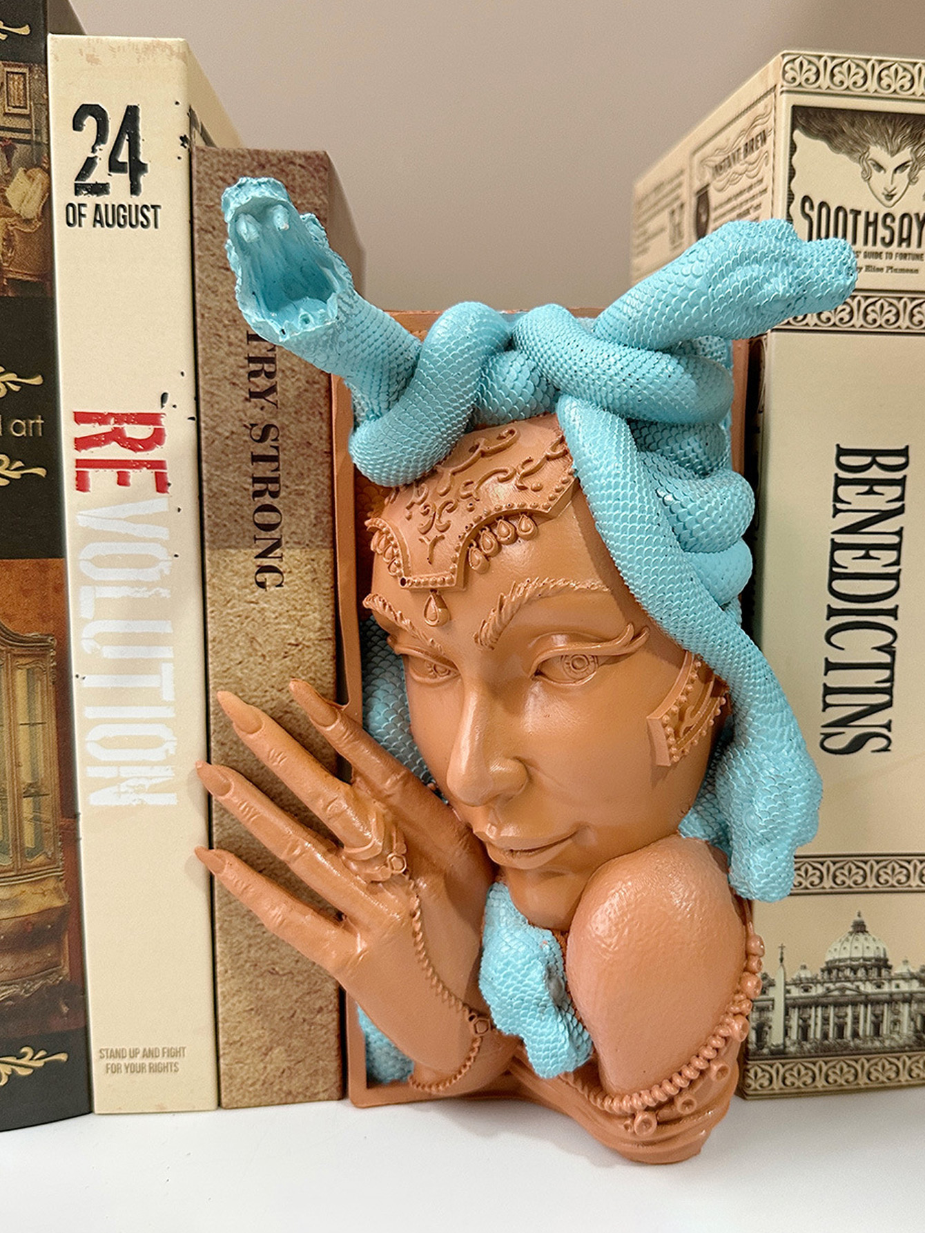 1pc Fantasy Bookshelf Decorati - Aesthetic Bookend のレビューと価格