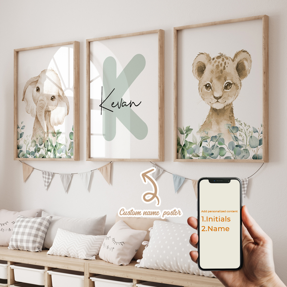 3pcs Personalized Custom Name  - Home Decor Nepal のレビューと価格