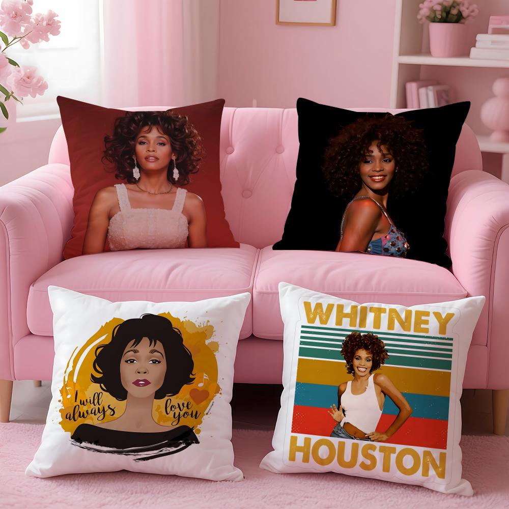 singer - Whitney Houston Cushi - Home Decor Houston のレビューと価格